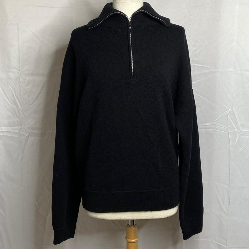 Sandro Paris Men's Black Sweater